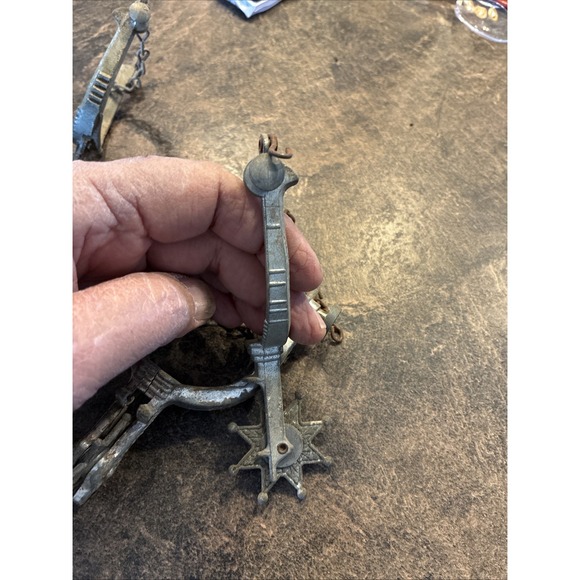 Lot If 5 Vintage Kids Spurs - Picture 13 of 13